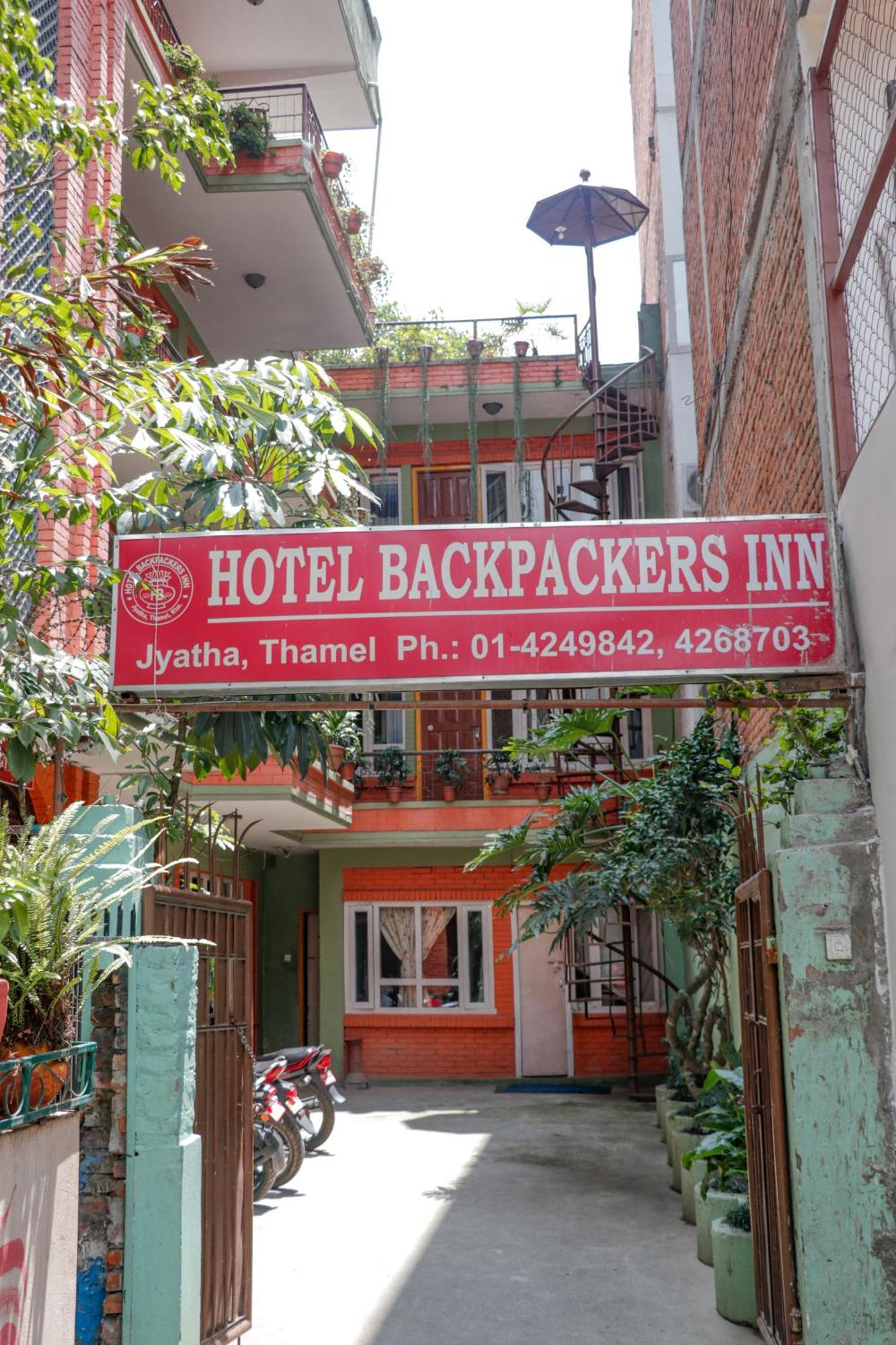 Hotel Backpackers Inn Kathmandu Exteriör bild
