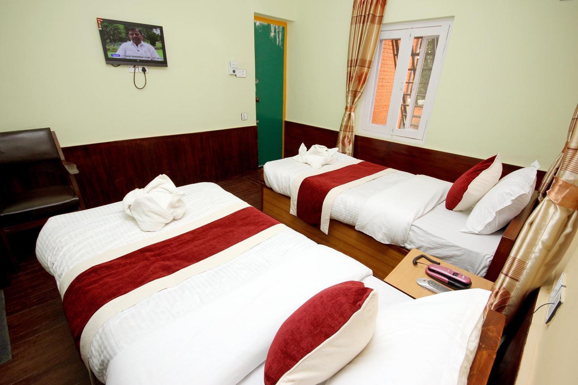 Hotel Backpackers Inn Kathmandu Rum bild