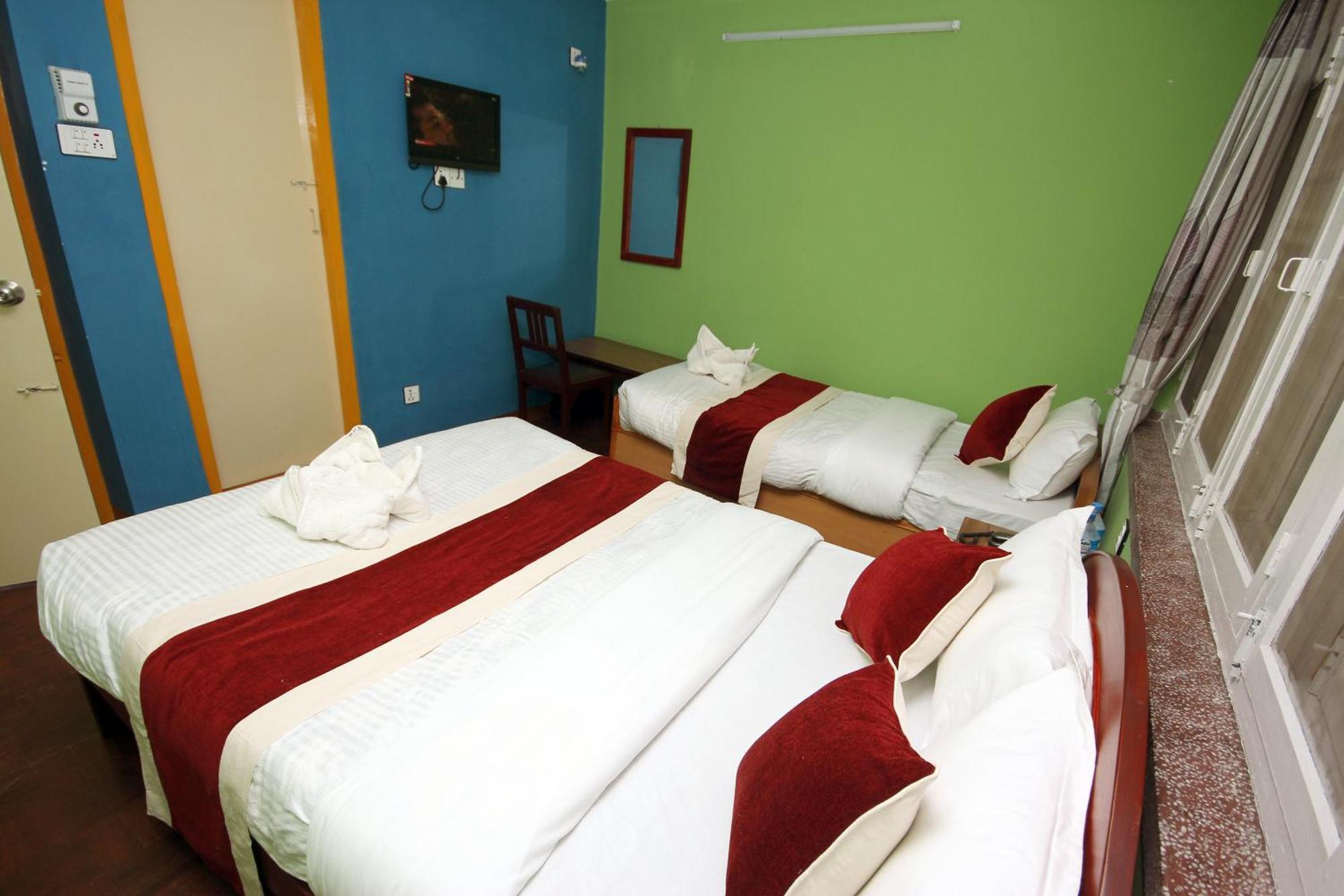Hotel Backpackers Inn Kathmandu Rum bild