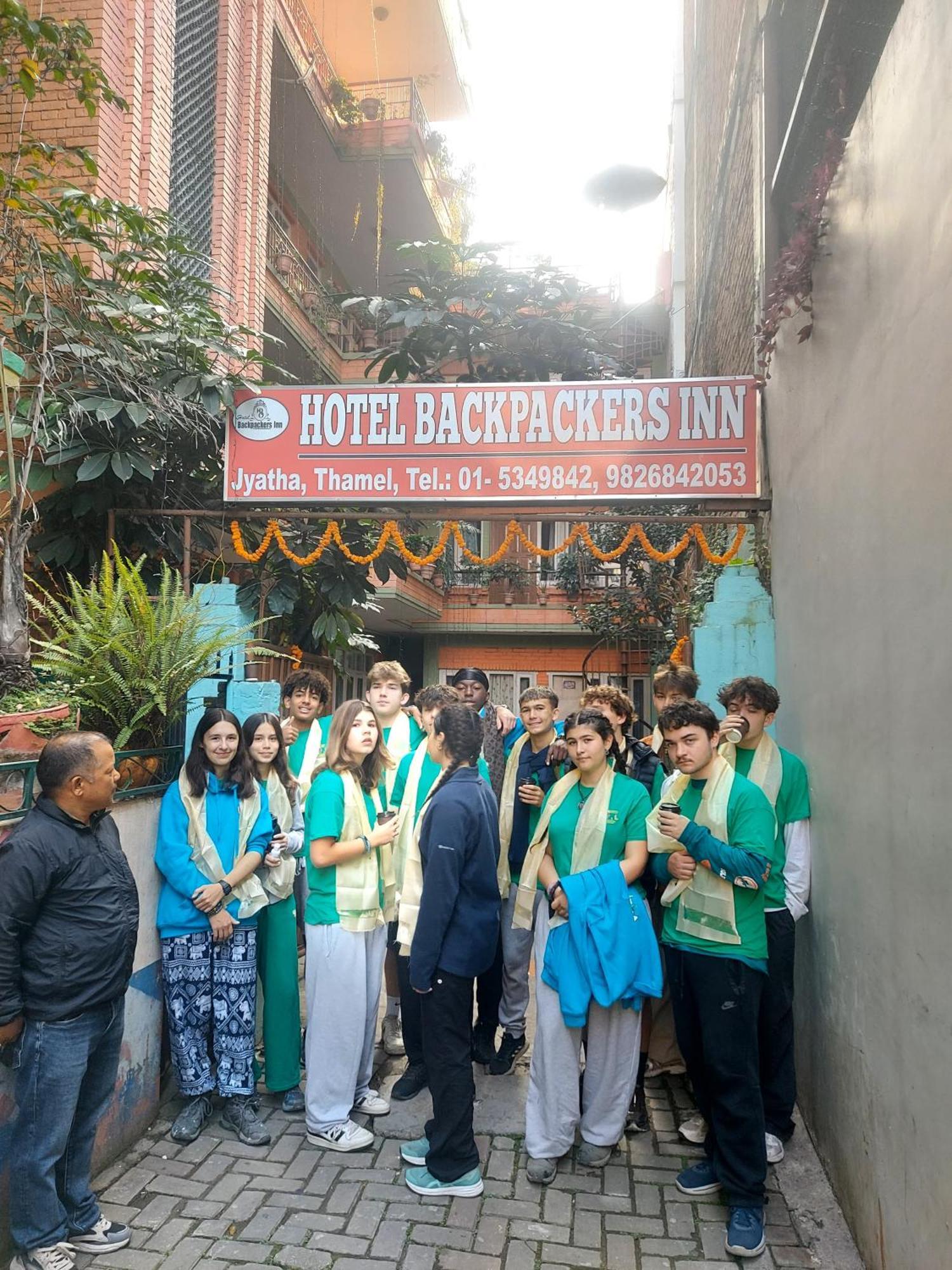 Hotel Backpackers Inn Kathmandu Exteriör bild