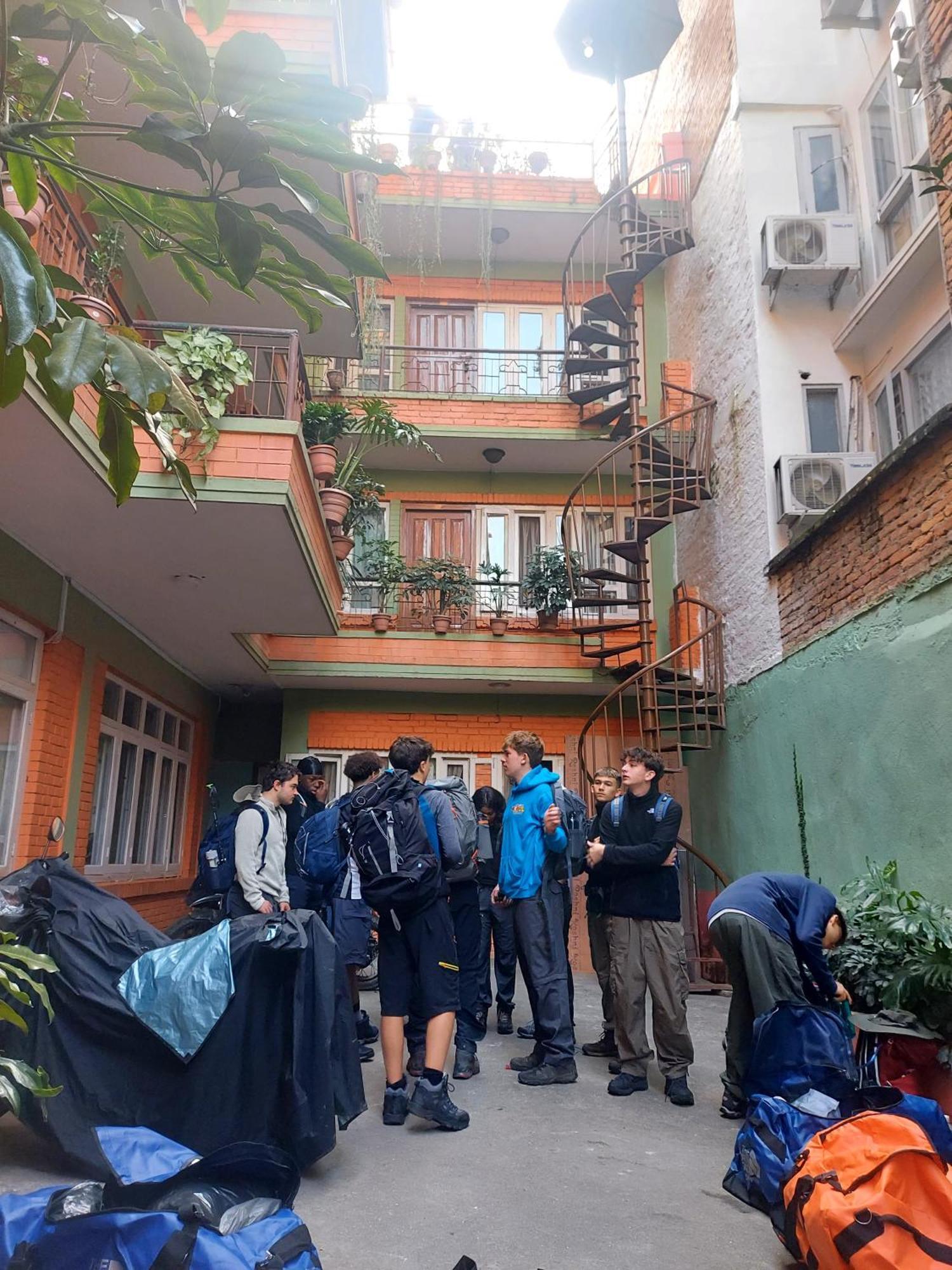 Hotel Backpackers Inn Kathmandu Exteriör bild