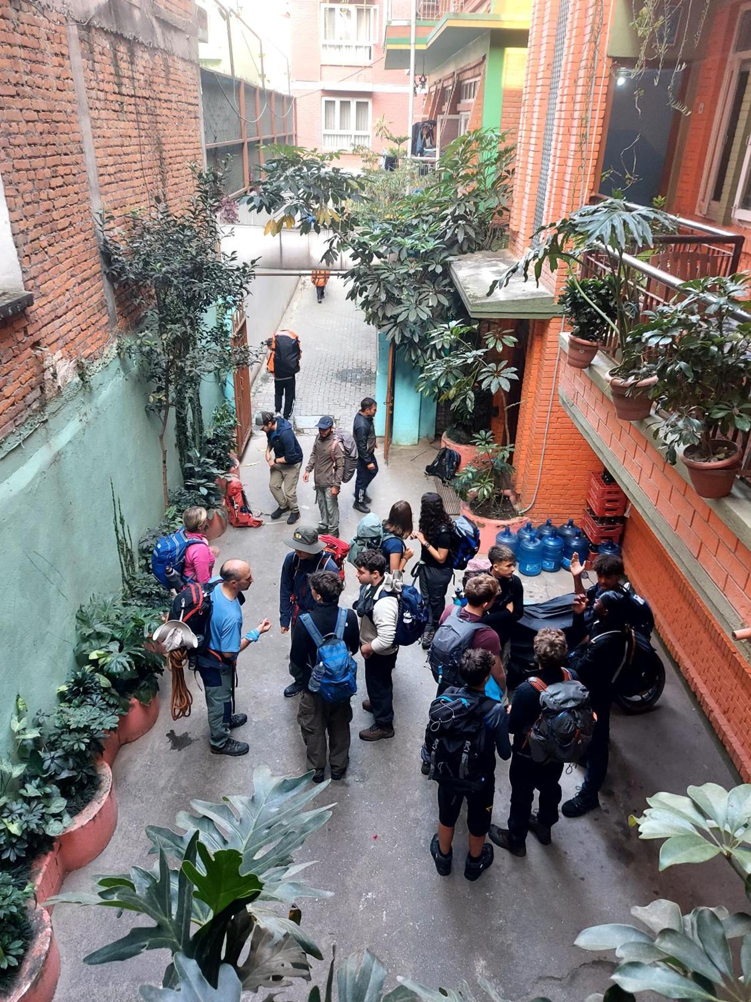 Hotel Backpackers Inn Kathmandu Exteriör bild