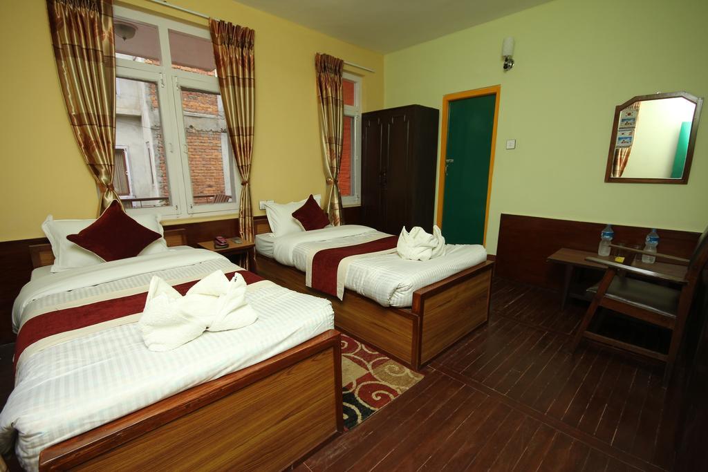 Hotel Backpackers Inn Kathmandu Rum bild